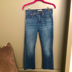 MADEWELL DEMI BOOT CUT JEANS